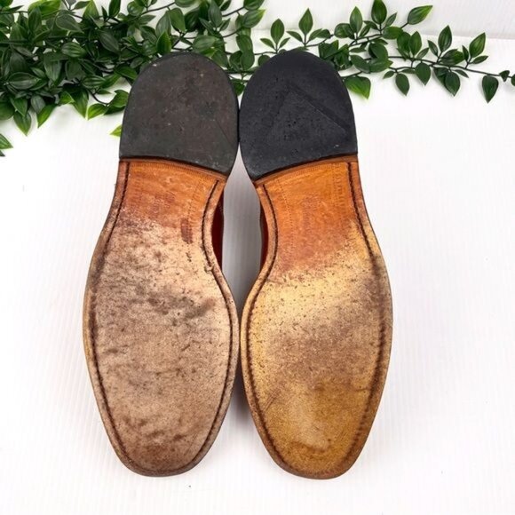 Allen Edmonds BRUCE walnut Casual Oxfords 10.5 B - Picture 5 of 8